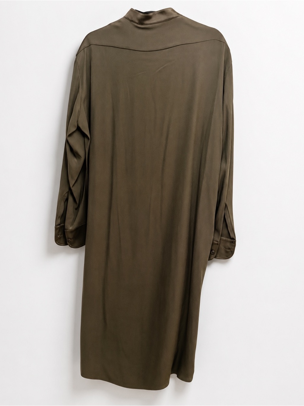 Maison Martin Margiela Line 1 Silk Blend Deconstructed Shirt Dress IT 44 (8) - Picture 3 of 13